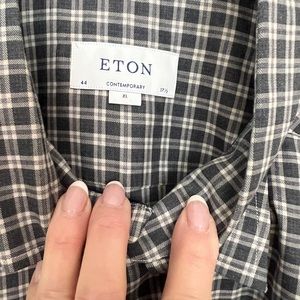 ETON Men’s plaid button down shirt